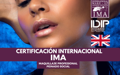 La única escuela en Latinoamérica con certificación IMA Londres en maquillaje y peinado profesional